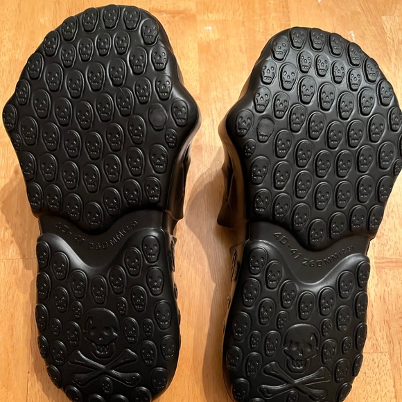 💀 Unisex skull slides 💀 new and unworn - Picture 6 of 8